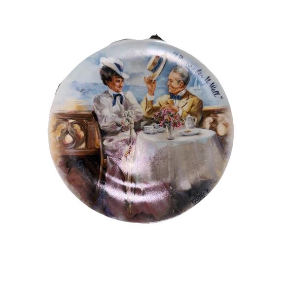 GiGi Collectible Plate “I Remember it Well” Jean-Claude Guidou B7-903 COA & Box - Picture 1 of 6